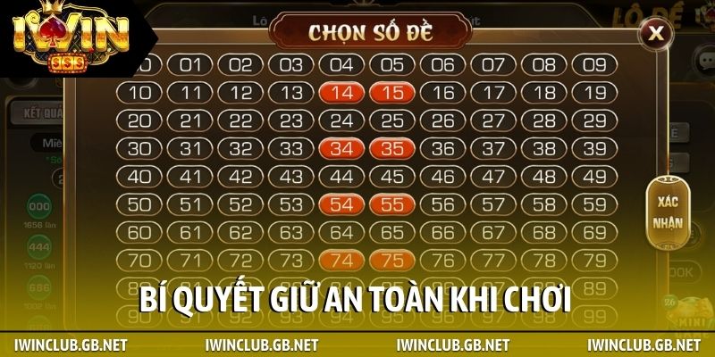 Bí quyết giữ an toàn khi chơi