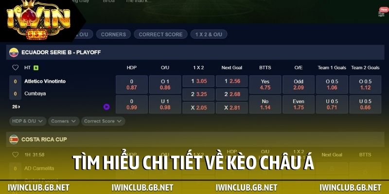 Tìm hiểu chi tiết về kèo châu Á